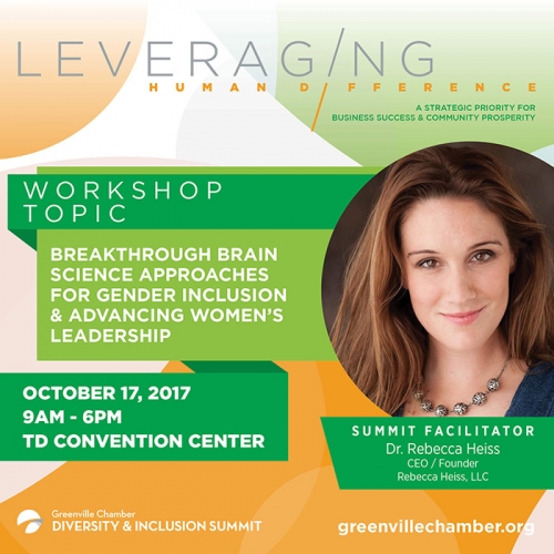 Diversity and Inclusion Summit Speaker Spotlight: Dr. Rebecca Heiss